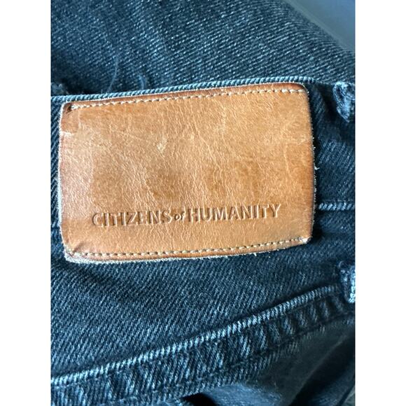 Citizens of Humanity Jolene High Rise Jeans in Stormy Black Size 25 - Picture 15 of 15